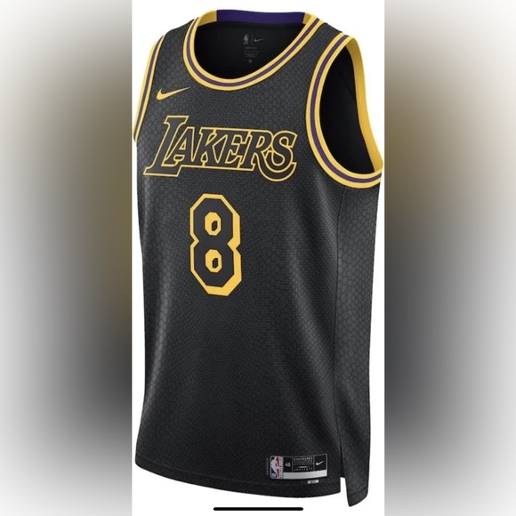 Los Angeles Lakers Jersey Kobe Bryant Mamba Edition Nike Swingman XL NBA - Picture 4 of 5
